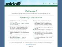 Tablet Screenshot of midorijs.com